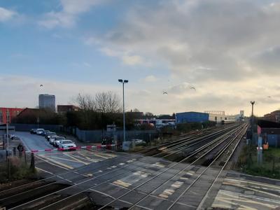 Mount Pleasant Rd Railway Crossing